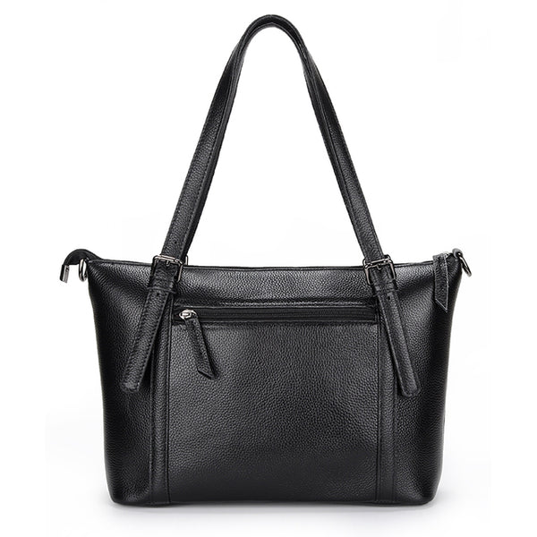 Womens Genuine Leather Laptop Tote Office Shoulder Handbag Vintage Briefcase 14 inch Computer Work Purse Wine Red