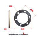 E-Bike bike Electric Scooter Brake pads gasket spacer Six holes Brake disc washer wheel 2.5 4 mm aluminium 8 10 12 inches