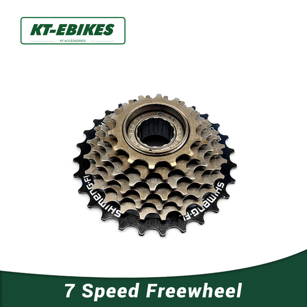 KT Bicycle Freewheel 28T Freewheel 7 Speed 8T Fly Wheels Rotate 28T Freewheel for MTB Mountain E Bike