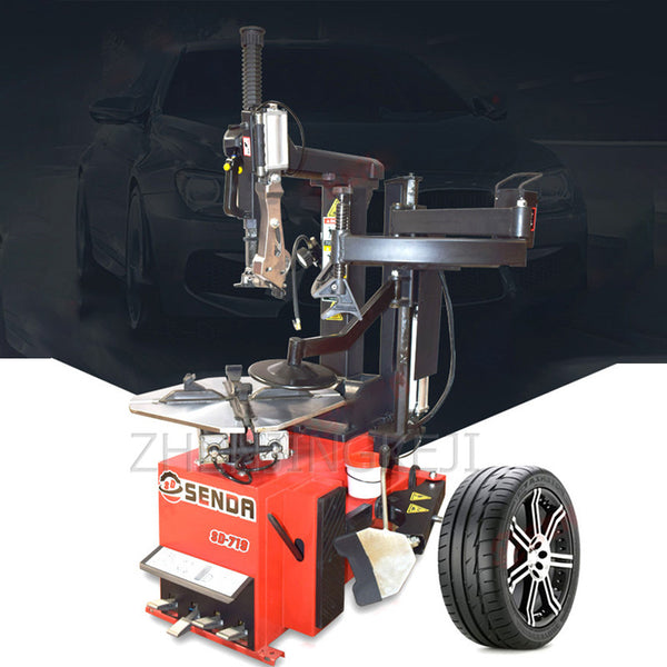 Car tires Tire Raking Machine 220V／380V Tire Changer Automatic Flip Auxiliary Arm Disassembly Machine Auto Repair Equipment