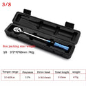 3/8 Drive Socket Torque Wrench 10-60N.m Professional Automotive Tyre Tool Ratchet Spanner Household Car Garage Repair Tool