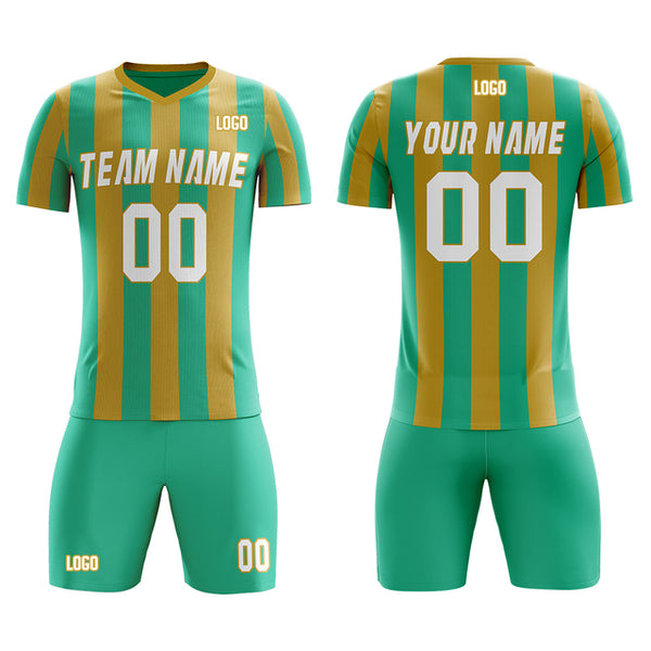 2022 Custom Plus Big Size Mesh Soccer  Football Team Jersey Sets Sport outfit for Men With Print Logo