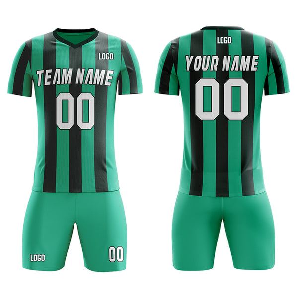 2022 Custom Plus Big Size Mesh Soccer  Football Team Jersey Sets Sport outfit for Men With Print Logo