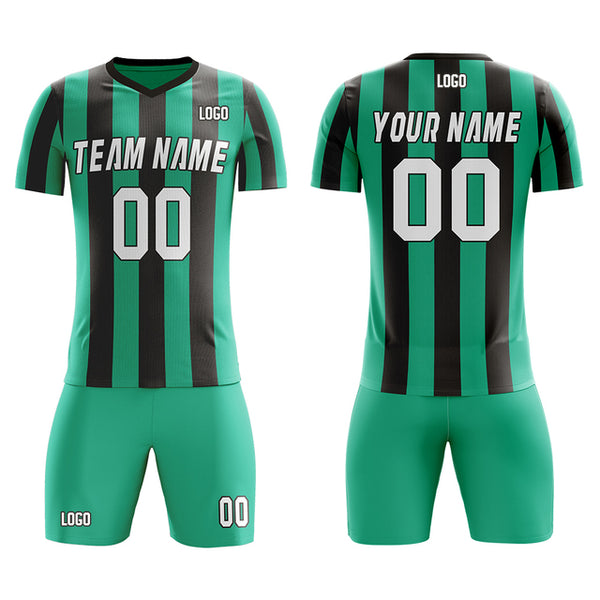 2022 Custom Plus Big Size Mesh Soccer  Football Team Jersey Sets Sport outfit for Men With Print Logo