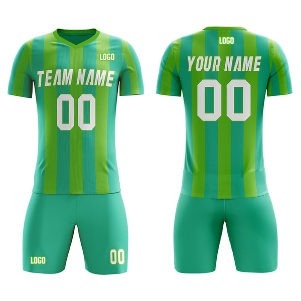 2022 Custom Plus Big Size Mesh Soccer  Football Team Jersey Sets Sport outfit for Men With Print Logo