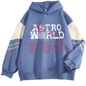 Song Album ASTRO WRLD Letter Pullover Loose Casual Hoodie Winter Sweatshirt Oversize Harajuku Sport Outfit for Women Man Boy