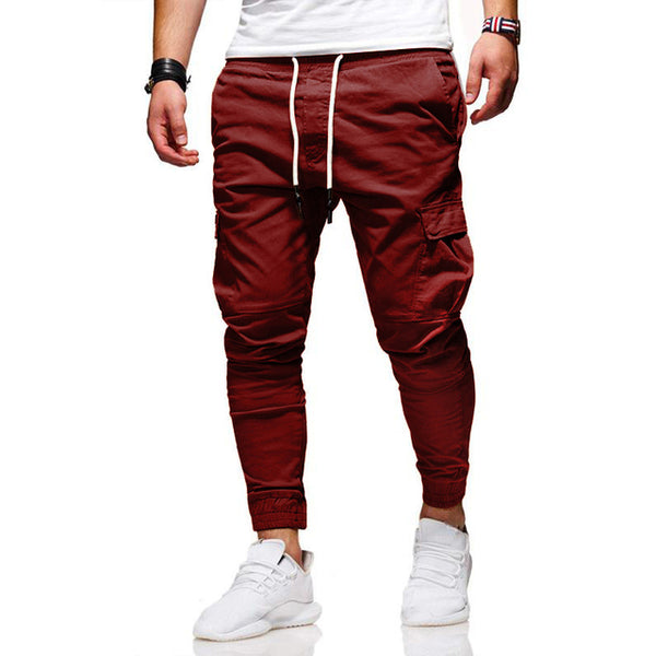 Hot Fashion Casual Training Joggers Men Sport Jogging Pants Hip Hop Trousers Streetwear Running Leggings Trackpants Gym Outfit