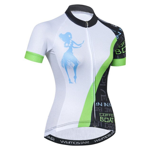 Weimostar 2018 Women Cycling Jersey Shirt ProTeam Racing Bicycle Cycling Clothing Maillot Ciclismo Road mtb Bike Jersey Clothes
